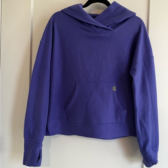 Victoria's Secret Fleece Hoodie Purple | Size M - Picture 4 of 8
